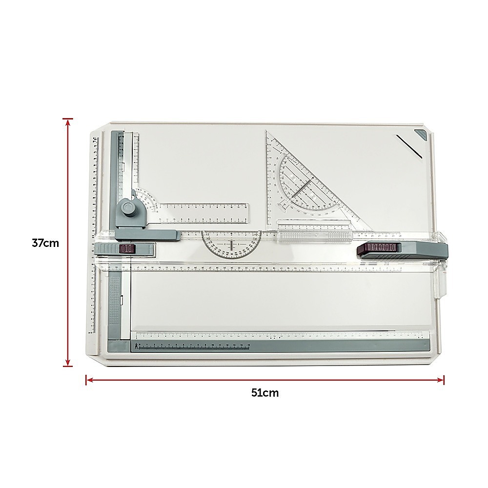 A3 Drawing Board Table with Parallel Motion and Adjustable Angle