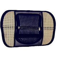 Universal Mesh Back Support - BLACK & BEIGE