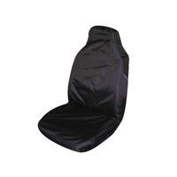 Universal Supreme Throwover Seat Cover Canvas - Black