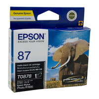 EPSON T0878 Matte Black Ink Cartridge