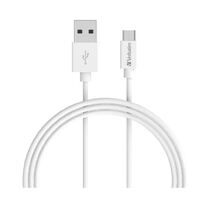 VERBATIM Charge & Sync microUSB Cable 1m - White