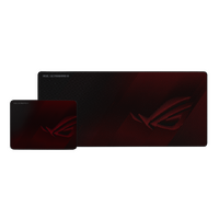 ASUS ROG SCABBARD II Gaming Mouse Pad, Medium 360x260mm + Extended 900x400mm Size, Water/Oil/Dust Respellent, Anti-Fray, Soft Cloth With Rubber Base