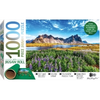 Stokknes Cape Iceland - 1000 Piece Puzzle - (Includes Roll-Up Mat)