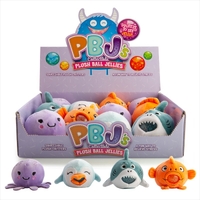 Sea Animal Plush Ball Jellies (SELECTED AT RANDOM)