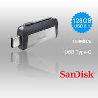 SANDISK ULTRA 128GB SDDDC2-128G Dual USB Drive Type-C 3.1